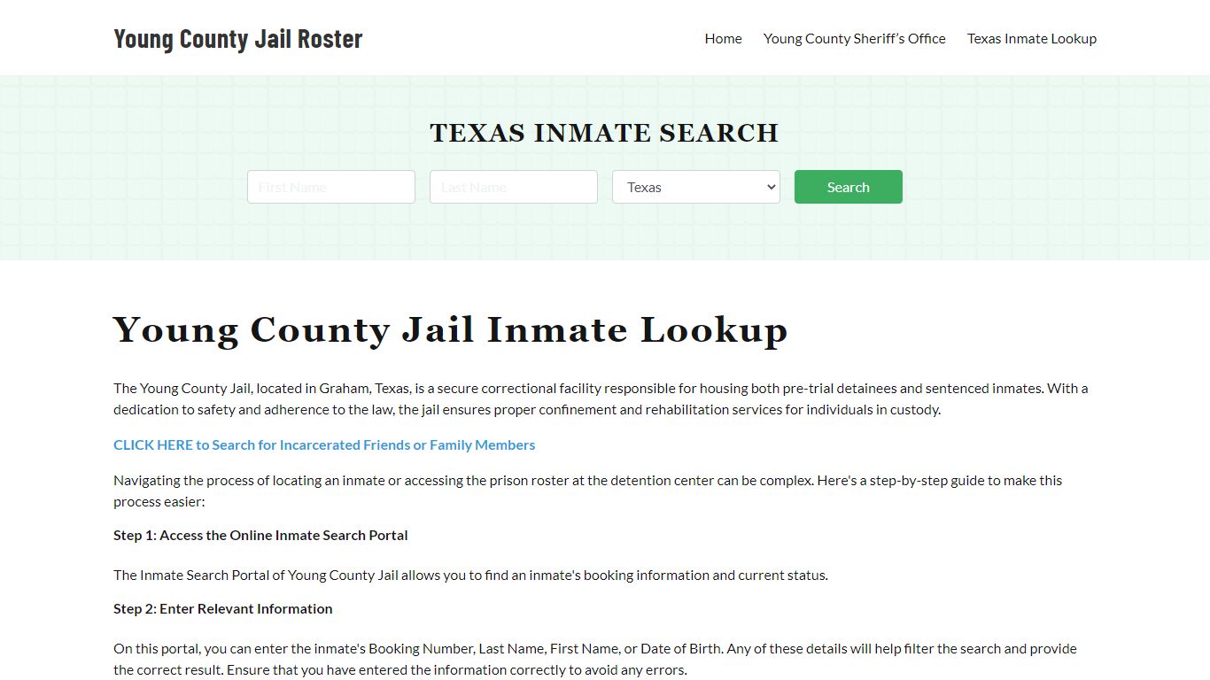 youngcountyjail.org